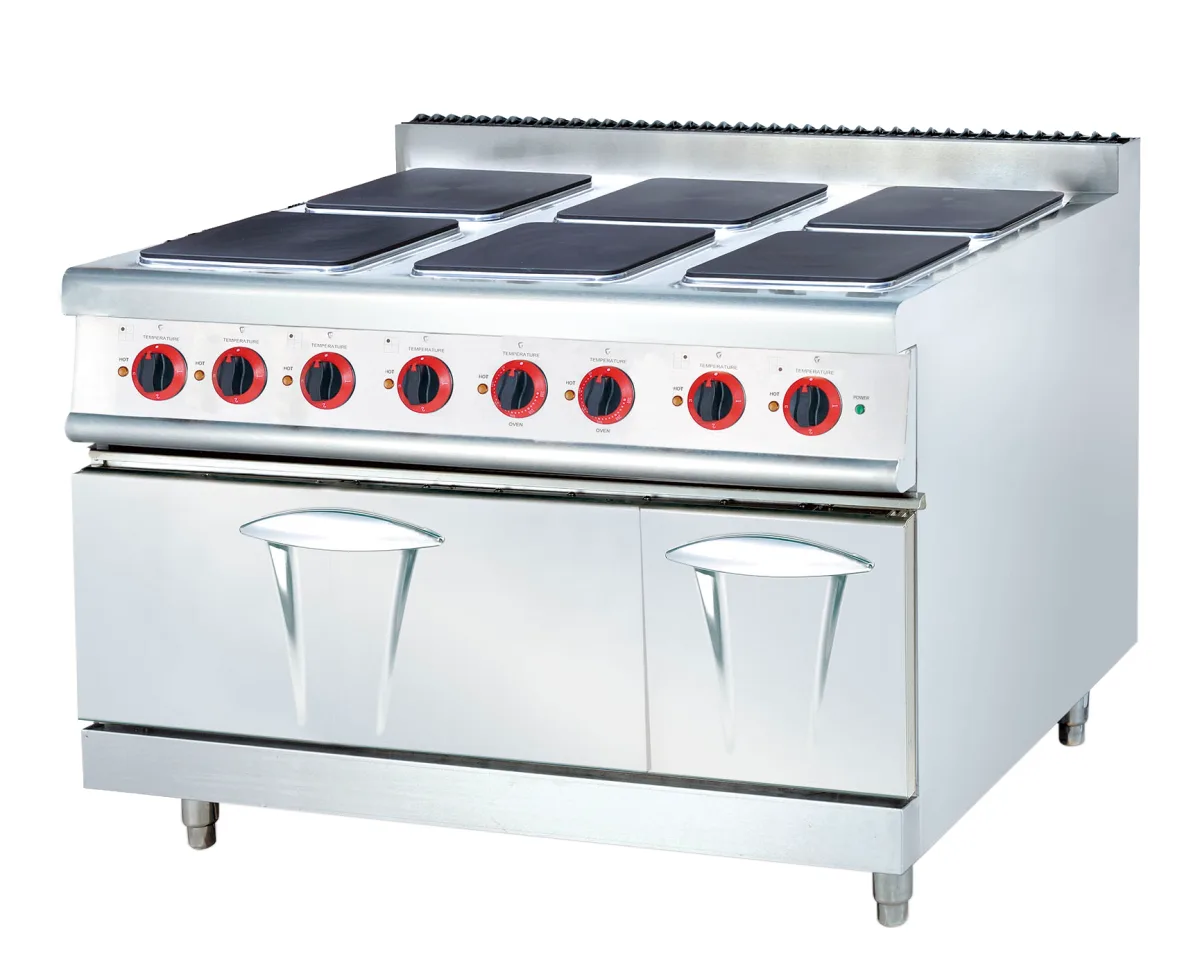 ASEH-797B Electric Range with 6-Hot Plate & Oven